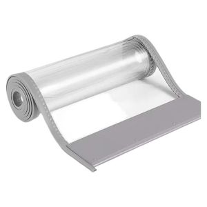 Commercial Magnetic Absorption PVC Plastic Windproof Door Curtain Shop Entrance Air Conditioner Partition Soft Door Curtain