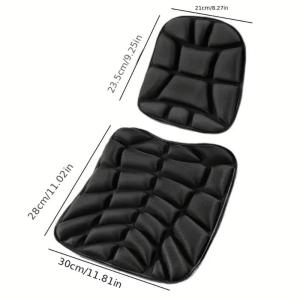 OUHOE | [NM]2PCS Motorcycle Fit For Seat Pad 3D Comfort Gel Cushion For Seat Breathable Universal Shock Absorbing Fit For Seat Cover[NM]