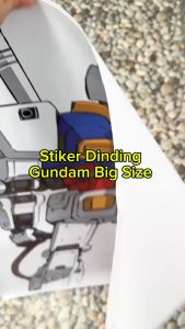 WALL STIKER BIG SIZE STIKER GUNDAM 1 SET ISI 2 LEMBAR HIASAN TEMPELAN WALLSTICKER DEKORASI KAMAR TIDUR RUANG TAMU PINTU JENDELA MOTIF TEMA KARTUN KARAKTER SETIKER POSTER WALLPAPER GUNDAM ROBOT