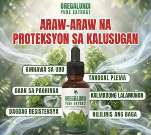 OREGALUNDI PURE EXTRACT For Asthma Sore Throat Cough Phlegm