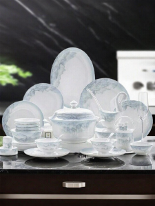 JINGDITAOCI | New Ceramic Dinnerware Set