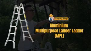 Aluminium Foldable Multipurpose Ladder / StepByStep Heavy Duty Tangga Lipat 多功能家用梯子 12 Steps