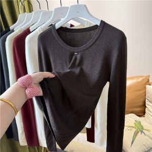 เสื้อสเวตเตอร์ถักคอตั้งแขนยาวทรงหลวมสำหรับผู้หญิง สีสันสดใส ทรงเข้ารูป ฤดูใบไม้ผลิและฤดูใบไม้ร่วง 2025