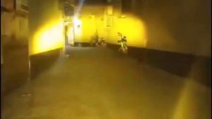 2PCS Color Mini Motorcycle Driving Lights Universal  White+Yellow Pair Waterproof with Domino Switch Motor Spotlight