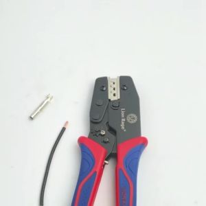 2546B MC4 PV Crimp Kit Ratchet Crimper 2.5-6mm² 10-14AWG with Stripper Wrenches for Solar Connectors & PV Installation