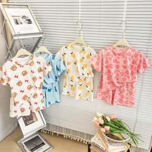 Tagkita | Summer Ice Silk Home Wear Set