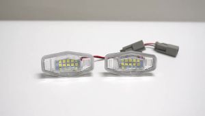 2 Đèn LED Biển Số Xe Cho Honda Odyssey Accord Civic MR-V ILX TSX RL TL MDX Mileage Legend Acura - Đèn Tín Hiệu Xe
