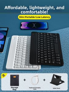 QUZHI | Silent Charging Wireless Bluetooth Keyboard Mouse Set