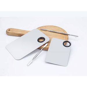 Khay Dụng Cụ Trộn Nền Bằng Thép Sáng Chính Hãng Chống Gỉ Kèm Cây Trộn -Lumbley