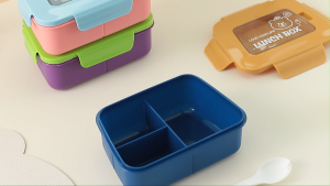 LD-C1380 Lunch Box Anak 3 Sekat Anti Tumpah Tempat Makan Kotak Bekal Bento Anak Sekolah Kotak Makan