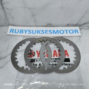 force fi Rumah kampas kopling set kaki empat 4 set + plat gesek kopling motor Vega force fi injeksi