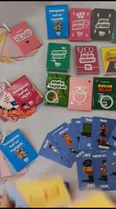 Flash Card // Mainan Edukasi Kartu Pintar Anak Balita // Binatang Darat // Binatang Darat // Huruf Hijaiyah // Abjad