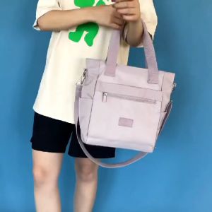 Tas Colorful Fox 0471-1 Tas bahu wanita colorful fox nilon waterproof tote bag wanita tas kuliah tas wanita cantik tas import tas tote bag tas sekolah tas shopping