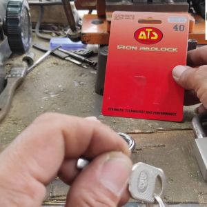 Kunci Gembok Padlock ATS 30 40 50 60 70 MM Leher Pendek