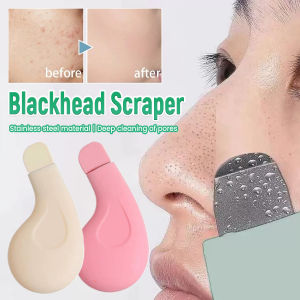 Jozoo Facial Skin Scraper Nose Blackhead Spatula Exfoliator Deep Cleansing Tool Beauty Care 1pc