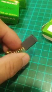 PER PASANG CARBON BRUSH EKONOMIS COAL BOSTEL ARANG BUSTER SIKAT KARBON KUL MURAH