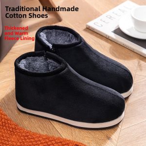 Warm High-top Handmade Cotton Shoes