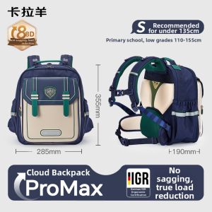 Caran·Y | 8D Burden Reducing Anti-Sliding School Backpack