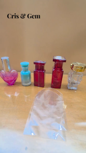 200pcs Shrink Wrap Plastic Packaging /Shrinkable Plastic Sealer Tape Bottle Glass Perfume Container