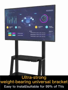 ORDORA IKLIV Movable TV stand 32-90 inch Adjustable TV Rack Floor Base with bracket and wheel