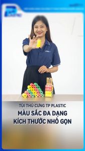 TP Plastic - Set 8 Cuộn Túi Rác Mini Tiện Lợi Cho Thú Cưng (23cmx33cm) Nhỏ Gọn Dễ Dàng Mang Theo
