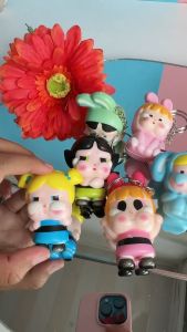 SQUISHY KEYCHAIN CUTE CRYBABY mainan anak pencetan imut gantungan kunci kado hadiah karakter imut
