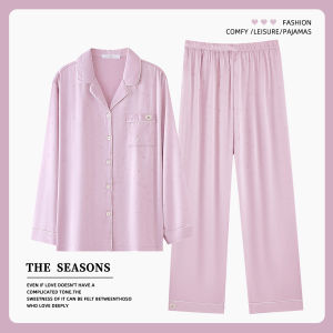 Bộ đồ ngủ MiiOW cho nữ vải lụa băng rộng rãi thoáng khí