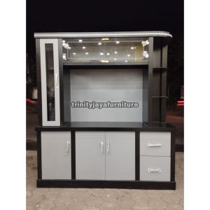 Lemari Pajangan Tv Bufet TV 160cm Romance Tinggi/trinityjayafurniture