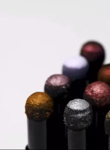 ผงกระจกรูปทรงปากกา ผงขัดเล็บ ผงเลเซอร์ แบบปากกา ไม่ฟุ้ง Air Cushion Pen Aurora Mirror Laser Powder