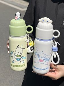 Cốc Nước Giữ Nhiệt Bằng Thép Không Gỉ 316 Cho Trẻ Em Đi Học Cốc Nước Có Ống Hút Dễ Thương Cốc Nước Giữ Nhiệt Hai Chiều