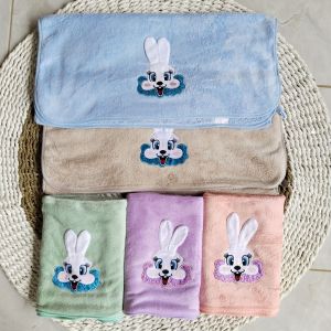 Handuk Bayi Halus Lembut Terbaru Karakter Ukuran Jumbo 100x50cm