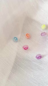 Hạt Cườm Acrylic Mặt Cười 7mm Phụ Kiện Trang Sức Tự Làm Hạt Cườm Làm Khoảng Cách Quà Tặng Ngày Lễ Dùng Cho Thủ Công Và Làm Đồ Trang Sức Bằng Hạt.