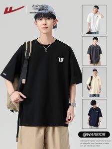 Warrior | Pure Cotton Mens T-Shirt Summer Loose Crew Neck