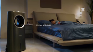 Quạt không cánh phun sương tạo ẩm kiêm lọc không khí ion âm và khử khuẩn UV thương hiệu Hà Lan cao cấp Philips ACR4246X Serial 4000 - Công suất 60W - Bảo hành 2 năm