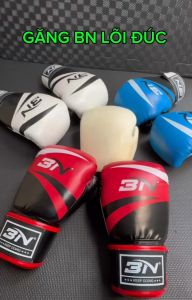 Găng Boxing BN-Fight cao cấp tặng kèm túi rút dây full size màu chọn lựa