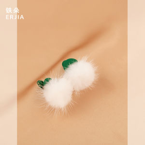 Soft Autumn Winter Green & White Ball Earrings: A Versatile & Elegant Choice