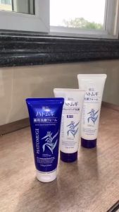 Sữa Rửa Mặt Gạo Ý Dĩ Hatomugi Naturie 130g170g Giúp Dưỡng Ẩm Trắng Da Nội Địa Nhật Bản