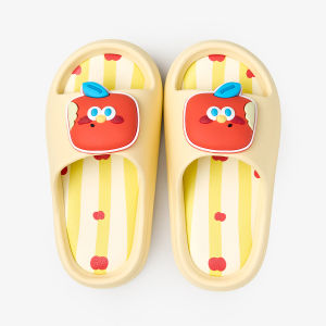 Childrens Bath Slippers Summer Anti-Slip Silent Cute Parent-Child Indoor Home Comfortable Feeling EVA Material Cartoon Style
