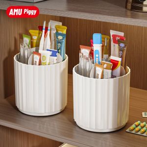 AMU·PIGGY | Rotating Sectioned Ointment Storage Box