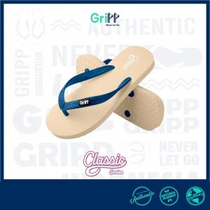 GriPP - Classic Khakis Blue Snorkel Sandal Jepit