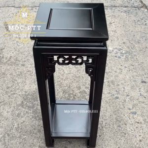 Đôn Vuông màu Cổ gỗ Hương Đá kích thước Mặt 30 Cao 40 50 60 70 80 Cm