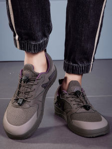 Big Toe Mens Shoes Non-Squeezing Botton Width Toe Casual Shoes Botton Width for Wide & Fat Feet Instep Height Shoes Men plus Size Sneakers