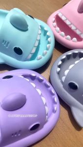 Sandal Selop Anak Perempuan 2-12 Tahun Kekinian Viral Slipper Cewe Kecil Lucu Karakter Hiu Shark Dulux 576 Size 24-35
