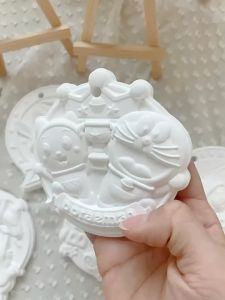 Tô Tượng thạch cao hot trend Phù điêu hoạt hình disney Doreamon kirby. tô tượng giảm stress.