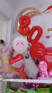 Balon Foil Dirgahayu Republik Indonesia HUT RI Bulat Love Pentung Tongkat Satuan Tebal Murah