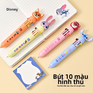 Disney | Creative Multicolor Portable Ballpoint Pen 10-colors