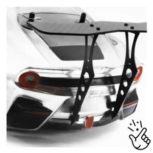 1/10 Carbon Fiber Tail Fin for Universal TT02 XV01 HSP94123 PTG2 Flat Running Tension Electric Room Drift