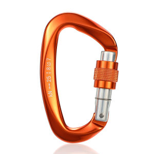 CLIWIZ 25KN Carabiner Leo Núi Khóa Vít Hình Chữ D Khóa An Toàn Bằng Nhôm Thiết Bị Leo Núi Bằng Nhôm Có Chứng Nhận UIAA/CE