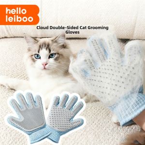 HELLOLEIBOO | Static Pet Hair Remover Gloves