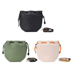 Leather Drone Storage Bag Anti-Collision Outdoor Drone Shoulder Bag Portable Carrying Case for DJI FLIP/NEO/MINI4K/4PRO